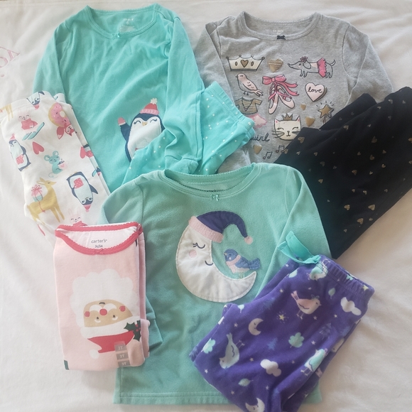 Carter's Other - Carter's Pajama PJs Bundle of 4 Sets